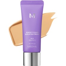 Hype Store Mıssha Yaşlanma Karşıtı Bakım ve Aydınlık Görünüm Sunan M Perfect Cover Serum Bb Cream (No:27)