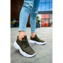 CH089  Cbt Low Top Lace Up Erkek Ayakkabı Hakı
