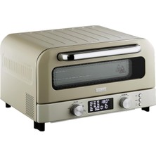 Hype Store Berghoff Gem Retro Pizza & Air Fryer Fırın – 2000 W, 16 Program, Pizza Taşı Dahil