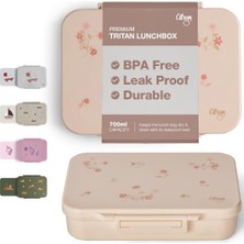 Hype Store Citron Citron Beslenme Seti - 4 Bölmeli - Flowers 1286579