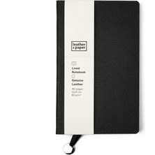 Hype Store Leather & Paper LP1112 Defter, Siyah, Çizgili