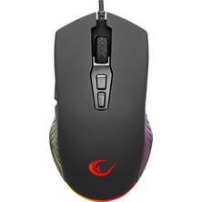 Hype Store Rampage SMX-G68 Spear Full Rgb 7200DPI Siyah 7d Makrolu Gaming Oyuncu Mouse