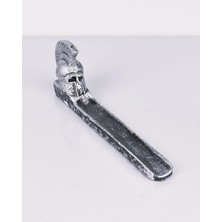 Hype Store Sertmix Tütsü Hediyeli Dekoratif Miğfer Tütsülük (Gümüş)