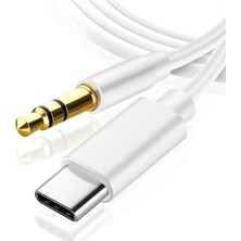 Hype Store iPhone 15/15 /15 Pro/15 Pro /16/16 /16 Pro/16 Pro ile Uyumlu Type-C To 3.5mm Jack Ses Kablosu Tak Ça