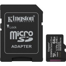 Kaia Life Kıngston 64 GB Micro SD Kart CL10 4K Video Desteği İle Yüksek Okuma/Yazma Hızı Sunar