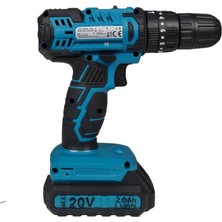 Cat Power 1390 Akülü Darbeli Matkap 20 Volt Kömürsüz