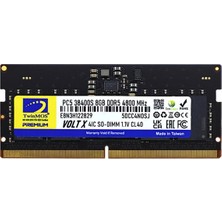8 GB Ddr5 4800MHZ Twınmos Nb TMD58GB4800S40