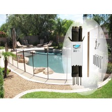 Hype Store Havuz Çiti Kendin Yap By Eskrim Bölüm Kiti, 4 x 30 Cm, Kahverengi