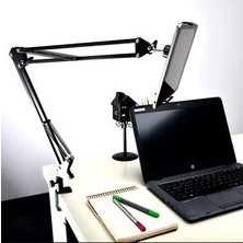 Hype Store 70 cm Akrobat Esnek Tablet ve Telefon Tutucu Stand Beyaz