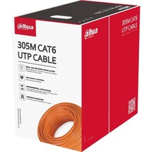 Dahua PFM922I6UNC 305 Metre U/utp 23AWG Cca Turuncu Renk Cat6 Kablo