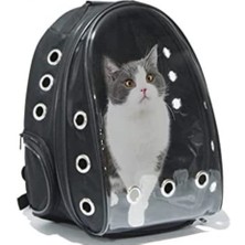 Hype Store Bypet Şeffaf Astronot Kedi Taşıma Sırt Çantası – Evcil Hayvan Taşıma Çantası APOLLO11