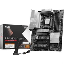 Hype Store Pro X870-P Wıfı Am5 Ddr5 8200MHZ(OC) 3x M.2 Usb4 HDMI 5g Lan Wıfı 7 Rgb Atx