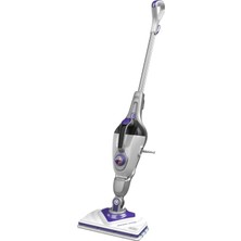 Hype Store + Decker BHSM1615DSM-QS Başlıklı, Steamitt 1600W 2'si 1 Arada Steam-Mop, Gri, Mor