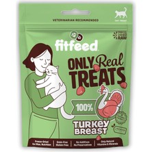 Hype Store Fitfeed Freeze-Dried Çiğ Hindi Göğüs Kedi Ödül Maması 40G