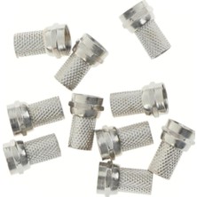 Hype Store Usin 10 Adet Tv Uydu Kablosu Rg6/u4 18MM Geniş F Konnektör