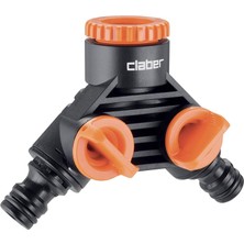 Hype Store 2 Çıkışlı Musluk Bağlantı Adaptörü, Dış Mekan Koşullarına Dayanıklı, Aynı Anda Iki Hortumu Bağlama,