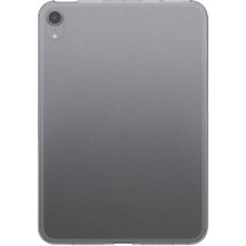 Hype Store Ile Uyumlu iPad Mini 2021 (6 Nesil) Kılıf Tablet Süper Silikon Kapak, Renksiz