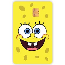 Hype Store Sünger Bob Kart Kaplama Sticker Kart Etiketi