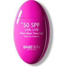 Hype Store Ton Eşitleyici, Aydınlatıcı,leke Karşıtı, Yüz Güneş Kremi, Pink Tone Up, +50 Spf, 50ML, Tüm Ciltler