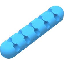 Hype Store Yapışkanlı Kablo Düzenleyici Organizer Mavi