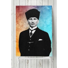Hype Store Postermanya (PSTER9614) Mustafa Kemal Atatürk Tasarım Poster 30X40CM