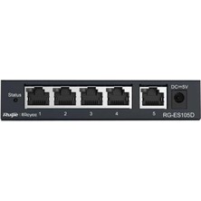 Ruıjıe Reyee 5 Port RG-ES105D 10/100 Yönetilemez Çelik Kasa Switch