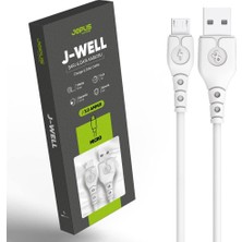 Hype Store Jopus Universal Micro Data Kablosu Jo-Dk9 J-Well, Beyaz, 1mt