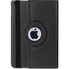 Hype Store Babilden iPad Yatay ve Dikey Standlı Döner Tablet Kılıfı (Ipad 9.nesil 10.2 Siyah)