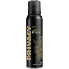 Hype Store Prıvacy Gold Men Sym Deodorant, 150 Mililitre