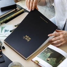 Hype Store A4 Siyah Kraft Kapak Eskiz Defteri 60 Yaprak 140 Gr. Perforajlı Book