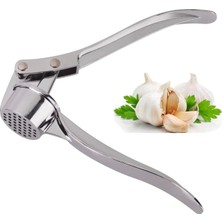 Hype Store Greenart Profesyonel Mutfak Sarımsak Ezici, Paslanmaz Çelik, Gümüş, Sarımsak Doğrayıcı, Temizlik Dos