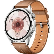 Dexmon Huawei Watch Gt Gt2 GT2E Gt3 Gt4 Gt 5 Gt 6 Pro Se Elite 46MM Uyumlu 22MM Dikişli Deri Kordon