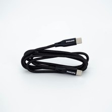 Hype Store DLC5531C C To C Şarj Kablosu, 480 Mbps, Siyah Örgülü-