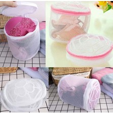 Hype Store Sütyen Yıkama Filesi, Tam Koruma Sağlayan Fermuarlı ve Katlanabilir Çamaşır Filesi, Hassas Çamaşırla