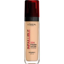 Hype Store L'oréal Parıs Infaillible 32H Fresh Wear C Vitaminli Fondöten - 220 Sable Sand 30 ml