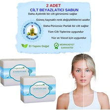 Hype Store Doğal Cilt Beyazlatıcı Sabun 140 gr x 2 Adet Tüm Cilt Tipleri Için B ve E Vitaminli