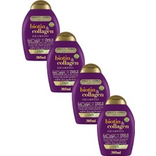 Hype Store Ogx Dolgunlaştırıcı Biotin & Kolajen Şampuan (4 x 385 Ml)