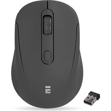 Hype Store SM-300 USB Siyah 4d Optik Süper Sessiz Alkalin Pil Kablosuz Mouse