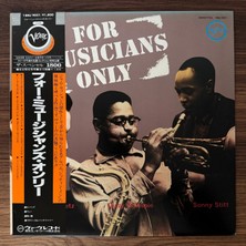 Only Japan Vinyl Stan Getz / Dizzy Gillespie / Sonny Stitt – For Musicians Only