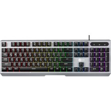 Lenovo Lecoo KB121 Q Trk Usb+Makro Tuşlu Mekanik Hisli Rainbow Efektli Gaming Klavye