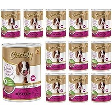 SHC4200 Cuddy Yetişkin Köpek Biftekli Pate 400 gr x 12 Adet