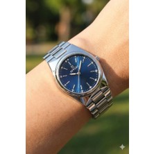 Reward Kadın Kol Saati | 32 mm Çelik Kasa, Lacivert Kadran, Taş Detaylı, Çelik Kordon