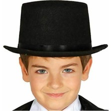 Sihirbaz Şapkası Çocuk Boy Siyah Renk