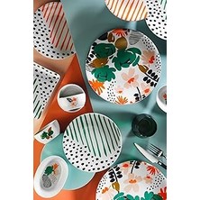 SHC4200 Kütahya Porselen 12442 Zeugma 18 Parça 6 Kişilik Kahvaltı Takımı