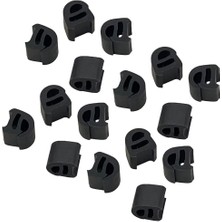 Akat Beko Ile Uyumlu Set Üstü Ocak Ankastre Izgara Silikon Tampon Lastiği 16 Adet Oval Küçük