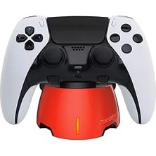 SHC4200 Ps5 Kol Şarj Edici Stand Dock LED Işıklı Göstergeli Kol Şarjı TP5-3510