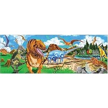 SHC4200 Melissa &amp; Doug 10442 Dev Yer Yapbozu, Dinozor Dünyası, 48 Parça