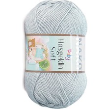 Nako Hoşgeldin (5 Adet) 4895 Traverten Gri El Örgü Ipliği