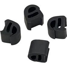 Akat Altus Ile Uyumlu Set Üstü Ocak Ankastre Izgara Silikon Tampon Lastiği 4 Adet Oval Küçük