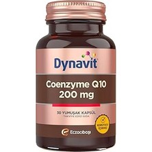 SHC4200 Dynavit Coenzyme Q10 (Ubikinon) 200 Mg 30 Yumuşak Kapsül 200 Mg - KOENZIMQ10
